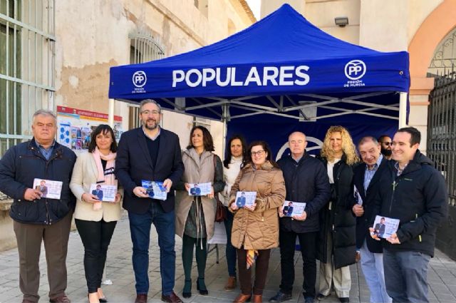 El PP presenta en Alhama de Murcia los presupuestos de la Comunidad
