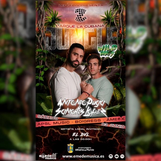 Fiesta joven con Dj´s en La Cubana (última sesión). Sábado 3 de junio