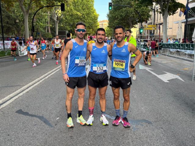 Jaime Moral, Fernando Javaloy y José sánchez, presentes en el 'Campeonato de España de Ruta'